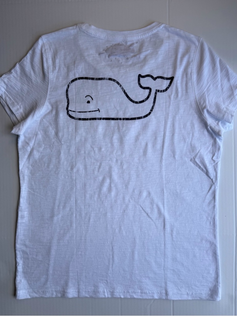 Vineyard Vines Women’s White Whale Pocket T-Shirt Size M NWT